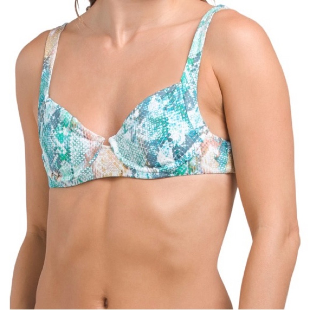 NWT Vitamin A Demi Bikini Top Size XS